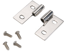 Load image into Gallery viewer, Lower Door Hinge Bracket Set in Stainless Steel for Jeep CJ-5, CJ-7, CJ-8 Scrambler and Wrangler YJ, TJ 1976-2006