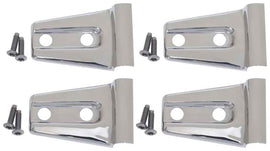 Door Hinge Overlay Set for Jeep CJ7, CJ8, Wrangler JK and Unlimited 2007-2018