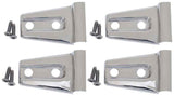 Door Hinge Overlay Set for Jeep CJ7, CJ8, Wrangler JK and Unlimited 2007-2018