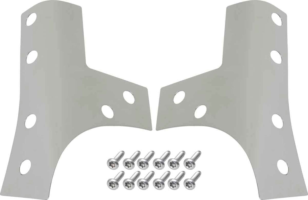 Windshield Hinge Overlay Set for Jeep CJ8, Wrangler JK and Unlimited 2007-2018