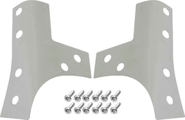 Windshield Hinge Overlay Set for Jeep CJ8, Wrangler JK and Unlimited 2007-2018