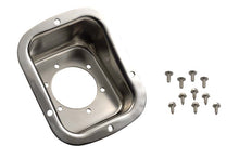 Load image into Gallery viewer, Stainless Steel Fuel Filler Bezels for Jeep CJ-5, CJ-7, CJ-8 Scrambler and Wrangler YJ 1976-1995