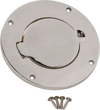 Load image into Gallery viewer, Billet Style Polished Stainless Steel Gas Hatch for Jeep TJ 1997-2006