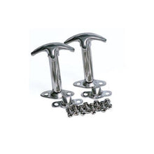 Load image into Gallery viewer, Hood Latch Set in Stainless Steel for Jeep CJ-5, CJ-7 and Wrangler YJ 1942-1995