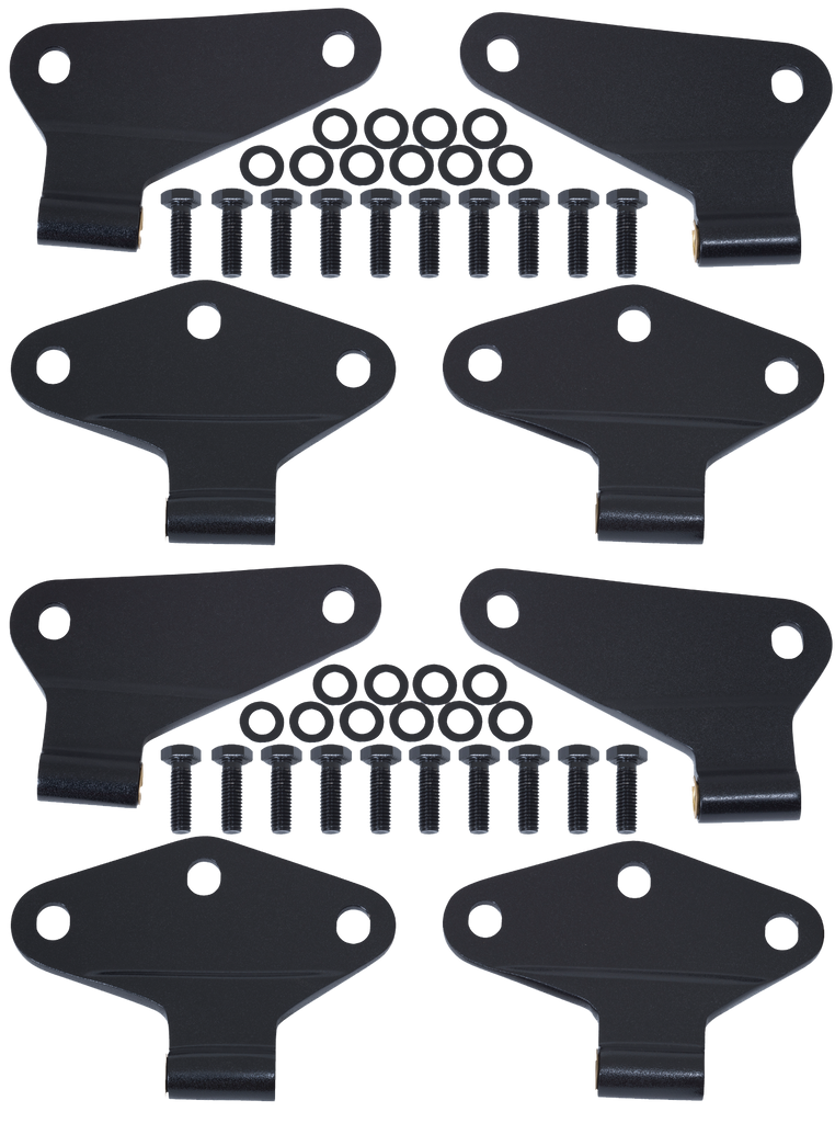 Body Door Hinge Set for Jeep Wrangler JKU 2007-2018