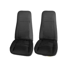 Load image into Gallery viewer, Front Bucket Seat OEM Black Vinyl for Jeep CJ5 CJ7 CJ8 1975-1983 Pair