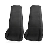 Front Bucket Seat OEM Black Denim Levis for Jeep CJ5 CJ7 CJ8 1975-1983 Pair