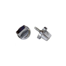 Load image into Gallery viewer, Chrome Windshield Knobs for Jeep CJ-5, CJ-7, CJ-8 Scrambler and Wrangler YJ 1976-1986