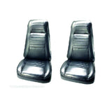 Laredo Front Bucket Seat OEM Black Vinyl for Jeep CJ5 CJ7 CJ8 1975-1983 Pair